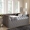 Baxton Studio Amaya Modern Grey Upholstered Full Size Daybed 147-8731 - alternate 6